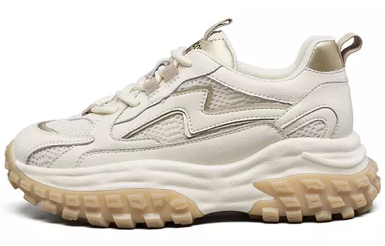 Кроссовки женские толстые низкие Yearcon, черный