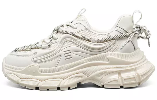 Кроссовки женские толстые низкие Yearcon, черный