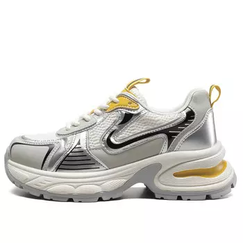 Кроссовки женские толстые низкие Yearcon, цвет Apricot