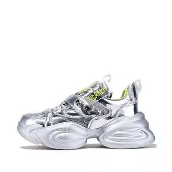 Кроссовки женские толстые низкие желтый Bellalily