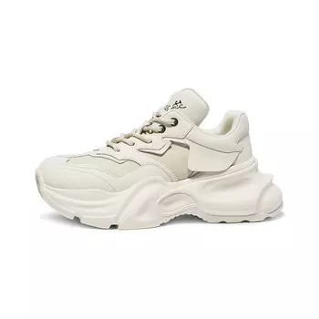 Кроссовки женские толстые с низким верхом, белый Coup De Foudre