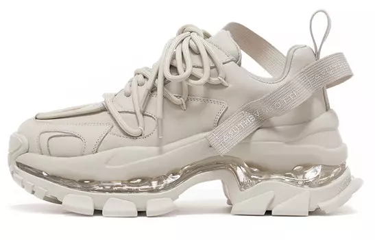 Кроссовки женские толстые с низким верхом Dusty Grey Vittorio Ventura