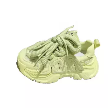 Кроссовки женские толстые средней высоты Abcfjg, белый