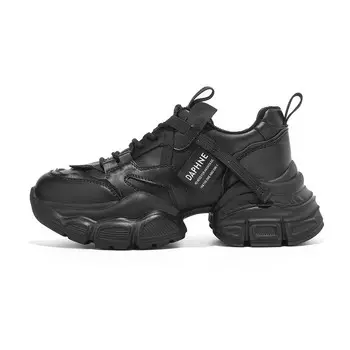 Кроссовки женские толстые средней высоты Daphne, бежевый