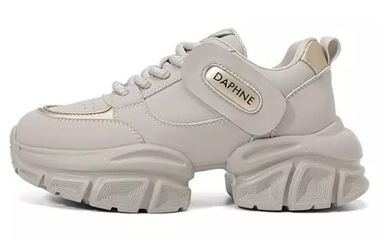 Кроссовки женские толстые средней высоты Daphne, черный