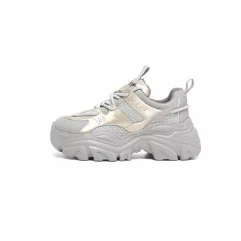 Кроссовки женские толстые средней высоты Dusto, черный