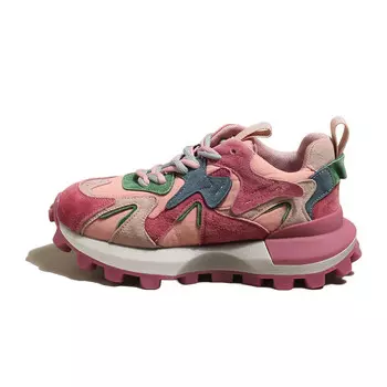 Кроссовки женские толстые средней высоты Teresa, розовый