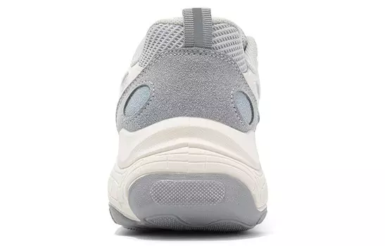 Кроссовки женские толстые средней высоты Tuopin, бежевый/серый