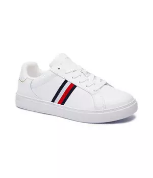 Кроссовки женские Tommy Hilfiger кожаные, белый