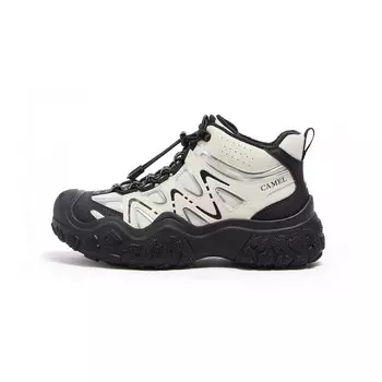 Кроссовки женские треккинговые Hiking / Trekking Shoes Women's High-Top Camel, цвет Beige/Silver/Black