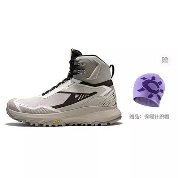 Кроссовки женские треккинговые Hiking / Trekking Shoes Women's Mid-Top Kailas, цвет Ink Black / Cloud Peak White