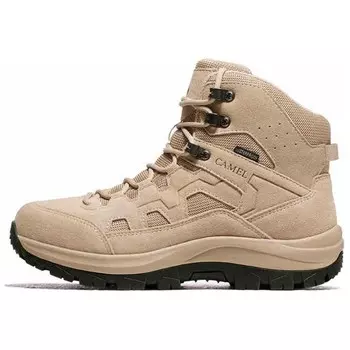 Кроссовки женские треккинговые Hiking / Trekking Shoes Women's High-Top Camel, коричневый
