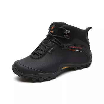 Кроссовки женские треккинговые Hiking / Trekking Shoes Women's High-Top Mode Full, черный