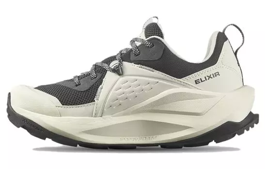 Кроссовки женские треккинговые Women's Elixir GORE-TEX 'Vanilla Ice Metal' Salomon, цвет Vanilla