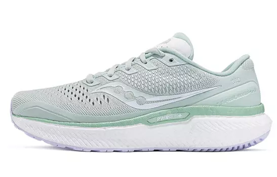 Кроссовки женские Triumph 18 с низким верхом, пастельно-зеленые Saucony