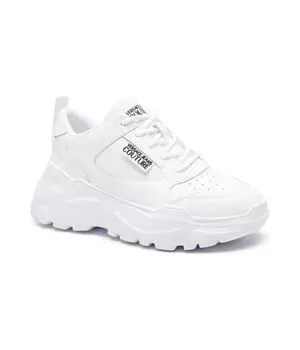 Кроссовки женские Versace Jeans Couture однотонные, белый
