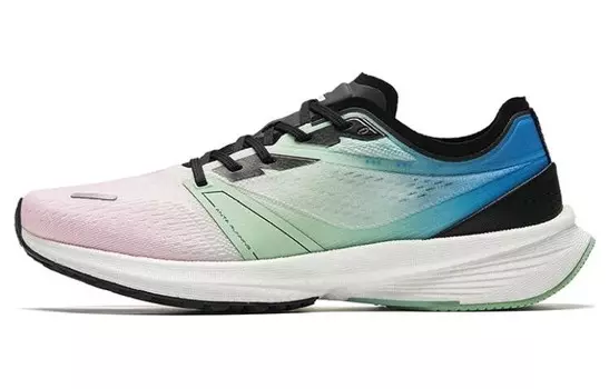 Кроссовки женские Wind Running Low-top Water Pink/black/neo green Anta