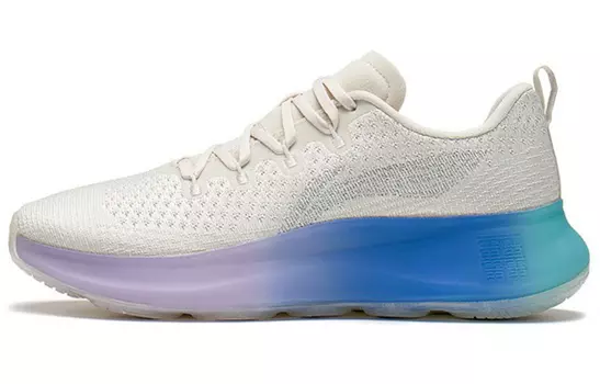 Кроссовки женские Wujie 4 с низким верхом, жемчужно-белые Lining