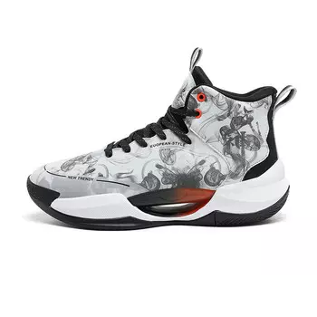 Кроссовки женские высокие черный Hbrk