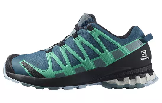 Кроссовки женские XA Pro 3D V8 Hiking с низким верхом, синие Salomon