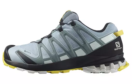 Кроссовки женские XA Pro 3D V8 Hiking с низким верхом, серо-синие/черные Salomon
