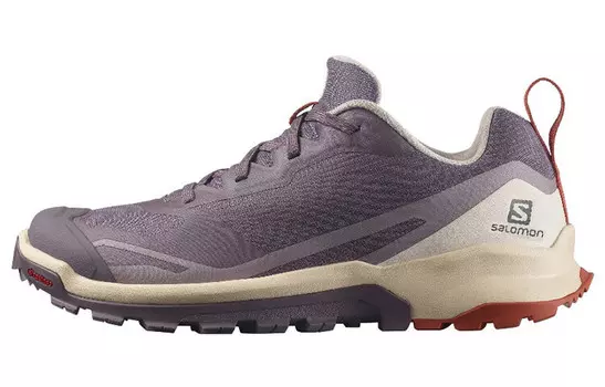 Кроссовки женские Xa Rogg 2 Hiking с низким верхом, фиолетовые Salomon