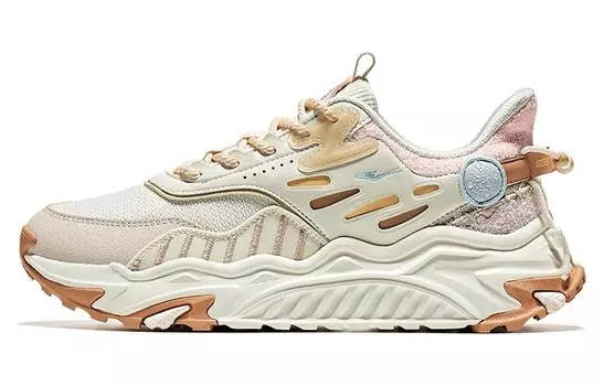 Кроссовки женские Xun Lifestyle Shoes Women's Low-Top Unbleached Primary Color/stucco Ash Erke