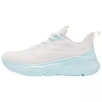 Кроссовки женские Yuebu 2.0 с низким верхом, белые/синие Qiaodan