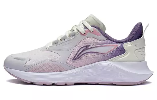 Кроссовки женские Yufeng Running Shoes Low-top Lotus Pink Purple / Light Black Purple / Pearl White Lining