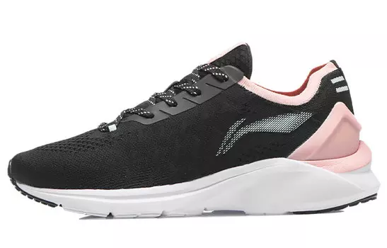 Кроссовки женские YunQue Low-top, черные/пудровые Lining