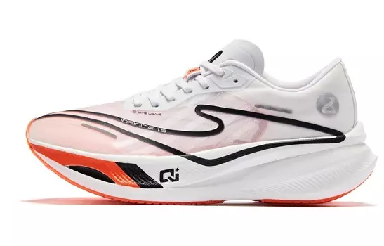 Кроссовки женские Zhijing 1.0 с низким верхом белого цвета Erke