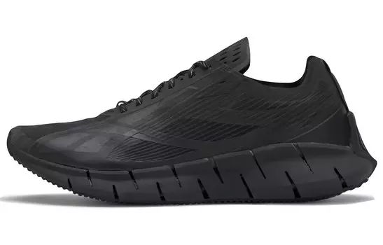 Кроссовки Zig 3D Storm Lifestyle унисекс с низким верхом черного цвета Reebok