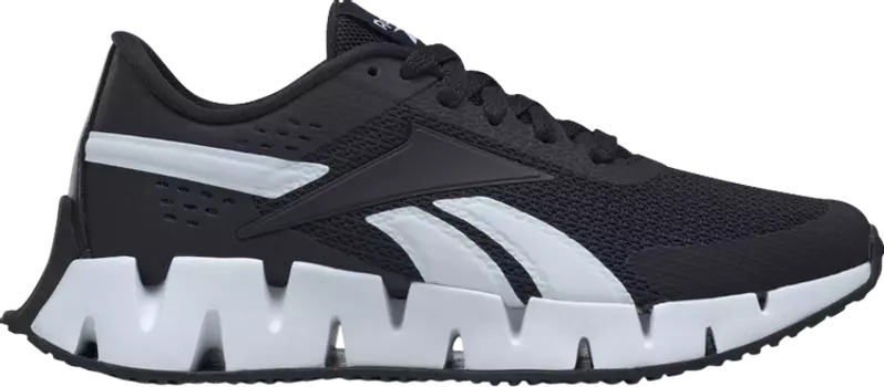 Кроссовки Zig Dynamica 2 Big Kid 'Black White', черный