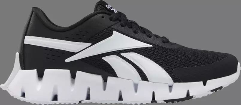 Кроссовки zig dynamica 2 j 'black white' Reebok, черный