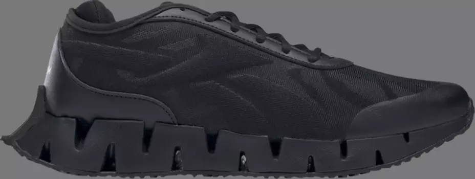 Кроссовки zig dynamica 3 'black grey' Reebok, черный