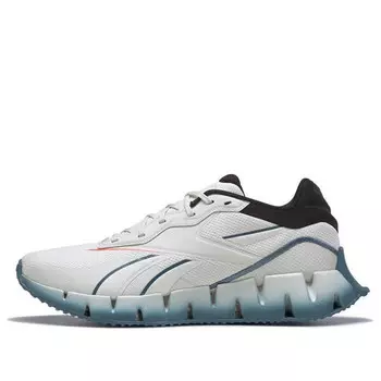 Кроссовки zig dynamica 4 shoes 'pure grey orange flare' Reebok, серый