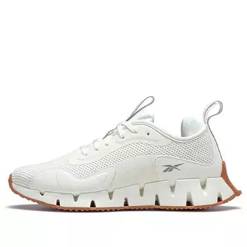 Кроссовки zig dynamica 'chalk gum' Reebok, бежевый