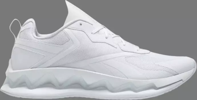 Кроссовки zig elusion 'triple white' Reebok, белый