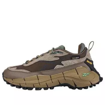 Кроссовки zig kinetica 2.5 edge 'brown' Reebok, коричневый