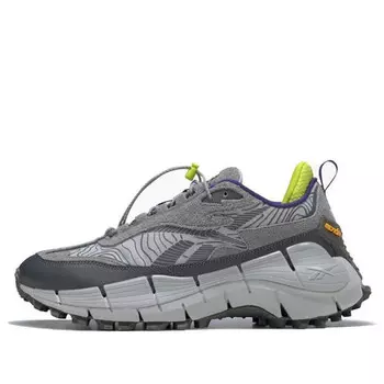 Кроссовки zig kinetica 2.5 edge 'grey lime' Reebok, серый