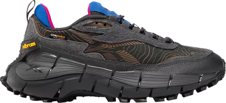 Кроссовки Zig Kinetica 2.5 Edge 'Pure Grey Collegiate Brown', серый