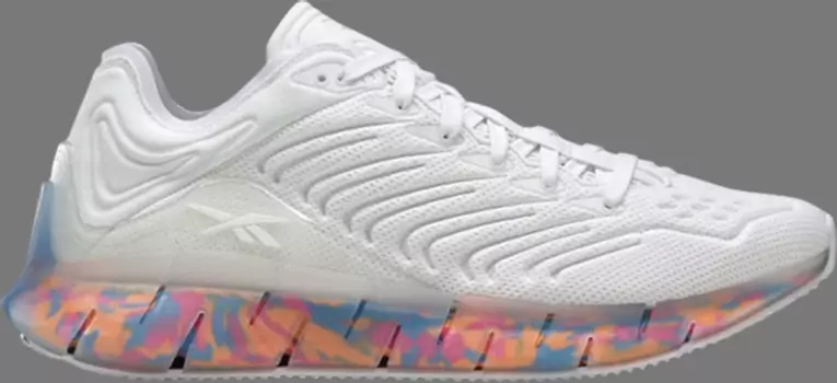 Кроссовки zig kinetica 'visualizing energy' Reebok, белый