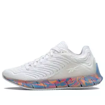 Кроссовки zig kinetica 'white blue pink' Reebok, белый