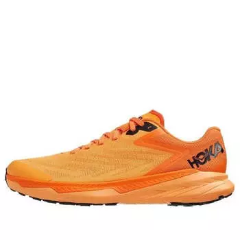 Кроссовки zinal 'blazing orange' Hoka One One, оранжевый