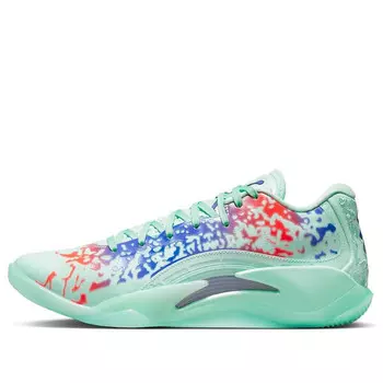 Кроссовки zion 3 pf 'mud, sweat and tears' Air Jordan, зеленый