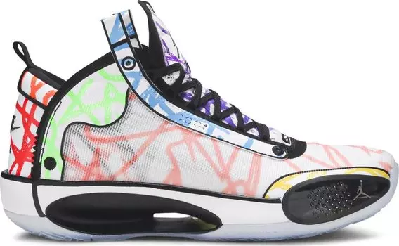 Кроссовки Zion Williamson x Air Jordan 34 Noah, разноцветный