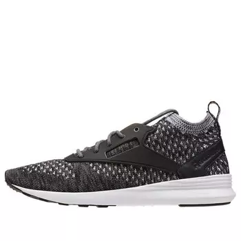 Кроссовки zoku runner ultraknit heather 'coal black' Reebok, черный