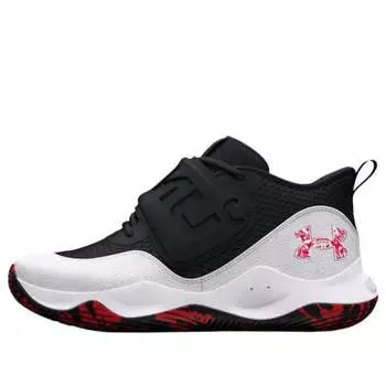 Кроссовки zone bb 2 'black white' Under Armour, черный