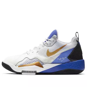 Кроссовки zoom '92 'concord' white/purple/gold Air Jordan, белый