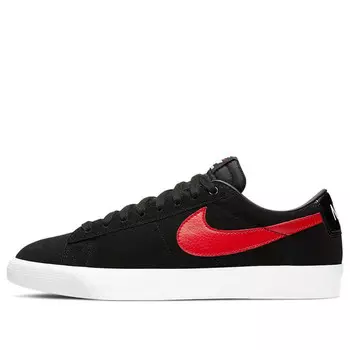 Кроссовки zoom blazer low gt sb 'bred' Nike, черный